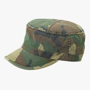 Cadet Style Cap – Adult One Size (New Without Tags) Camo